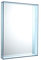 Kartell 8320AZ Spiegel Only Me 50 x 70 x 9 cm PMMA, transparent blau