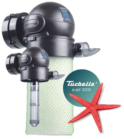 Tunze Turbelle e-Jet 3005 I Bomba de Flujo con 3.150 l/h de Potencia de interferencia I Bomba de hélice con Soporte magnético y función de Filtro de hasta 15 mm de Grosor de Cristal I Bomba de Agua