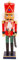 The Christmas Workshop 81550 Wooden Nutcracker Soldier / 35cm Tall/Red & Green Coloured Nutcracker Christmas Decoration