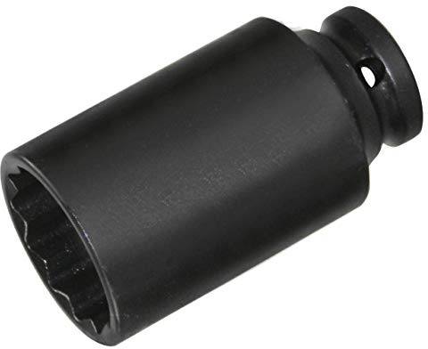 SW-Stahl 10181L Impact-Steckschlüsseleinsatz, Zwölfkant, SW36, Durchmesser 47mm