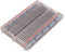 Rk Education Breadboard for Prototyping Pack of 1 - Clear - 400 tie points - Great for Arduino and Raspberry PI