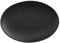 MAXWELL & WILLIAMS Caviar Speckle Servierplatte, Porzellan, Schwarz, 35 x 25 cm