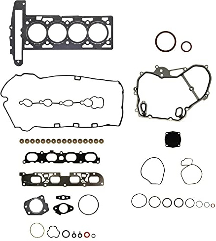 AJUSA 50405000 Dichtungsvollsatz Motor mit Zylinderkopfdichtung mit Ventilschaftabdichtung Kompatibel mit SAAB 9-3 Kombi YS3F