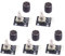 WayinTop 5 Stück Rotary Encoder Modul KY-040 360 Grad Drehgeber Drehwinkelgeber mit Druckknopf