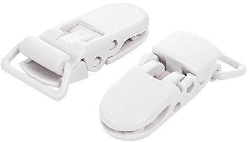 10 Pcs Enfants T- en Plastique Sucette Sucette Dummy Style Porte- Blanc