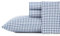Poppy & Fritz - Bettwäsche-Set, Baumwollperkal, knackig und cool, leichte Heimdekoration (Gingham Plaid Navy, Twin XL)