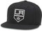American Needle Los Angeles Kings – Herren Deep Dish Flexfit Hut 7 3/4, Schwarz