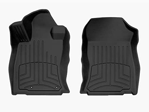 Weathertech Passgenaue Auto Fußmatten HP kompatibel mit Subaru Forester 5 Gen 2019-22 | Schwarz | 1. Reihe