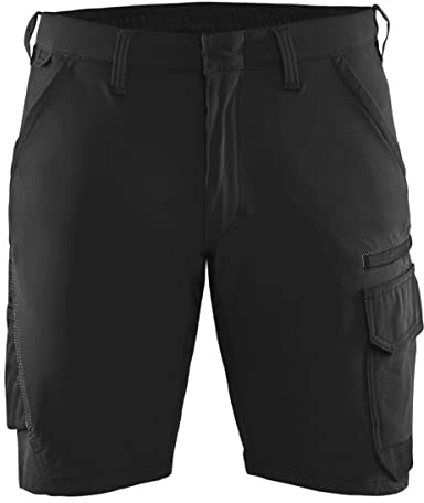 Blakläder 4-Wege-Stretch Service Shorts, Farbe:schwarz, Größe:56