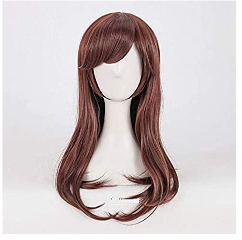 WELLHY Cosplay Perücke OW D.va DVA Hana Song Cosplay Perücke Hitzebeständig Kunsthaar Perücke + Perückenkappe for Coser