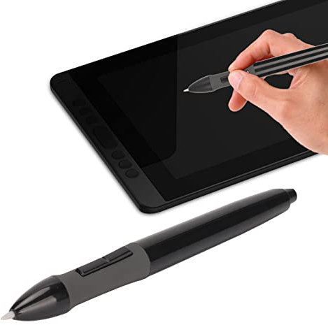 Lápiz Capacitivo para Pantallas Táctiles, Pen Stylus Sensitive 8192 Nivel Sensible a la Presión Lápiz Capacitivo de Escritura de Alta Precisión para Huion GT-191/GT-221 PRO/GT-156HD V2/GT-220 V2