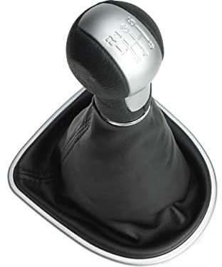 Pomo para palanca de cambios Seat Altea, Leon 2, Toledo, marco compatible/pieza de repuesto 3-6 velocidades