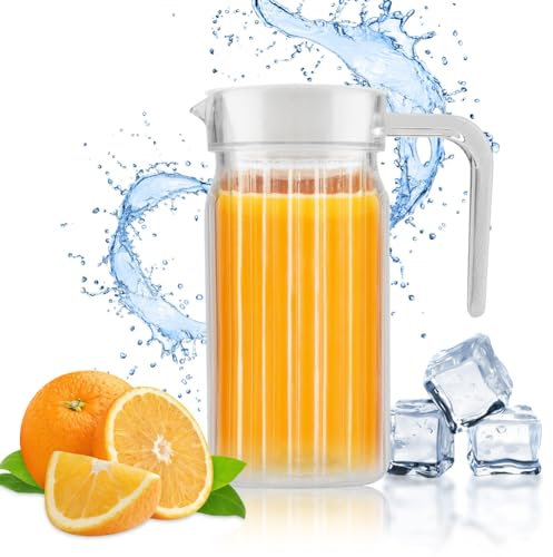 Pichet Plastique,Carafe Avec Bouchon,Kunstoffkaraffe,Tcher Enfant Avec Couvercle Blanc,Cruche De 500Ml Avec Couvercle,Pot De 500Ml En Plastique Avec Couvercle,Verre De Cruche À Lait,Bouteille De Jus T
