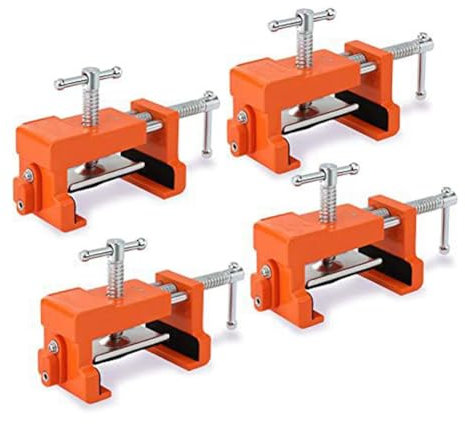Voragrl Cabinet Clamp, Cabinet Installation Clamp Cabinetry Clamp Cabinet Face Frame Clamp Cabinet Tools 4Pack Easy to Use