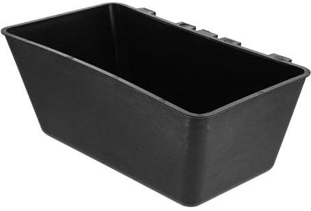 BUTIFULSIC vogelfutterspender vogelfutterhäuschen Taubenfutterspender Kunststoff Vogelwasserspender Anti-Drop-Futtertrog Vögel füttern Groove Küken Essensbox Utensilien Zubringer Krippe