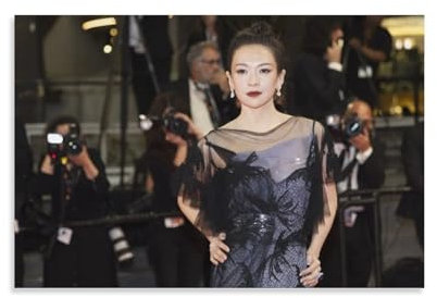 XSQING Zhang Ziyi berühmte Schauspielerin, Druck, China, Wandkunst, Poster, Heimdekoration, Bild, Leinwand, Malerei, Poster, 50 x 75 cm