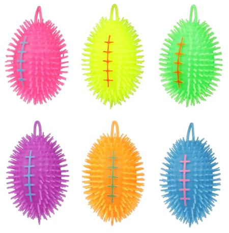 Pufferz Pufferz Rugby Stressball 14 cm groß - 1 Stück - Dehnstreck Squeeze