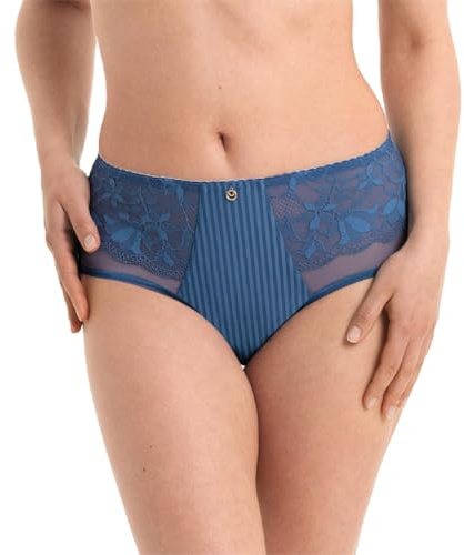 Anita Rosa Faia by SITA Taillenslip+ 1366 Damen Taillenslip (taillenhoch) mit Spitze und Tüll, Farbe Blue Heaven, Größe 38