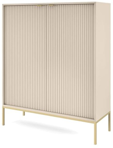 Selsey VELLORE - Hohe Kommode (Beige)