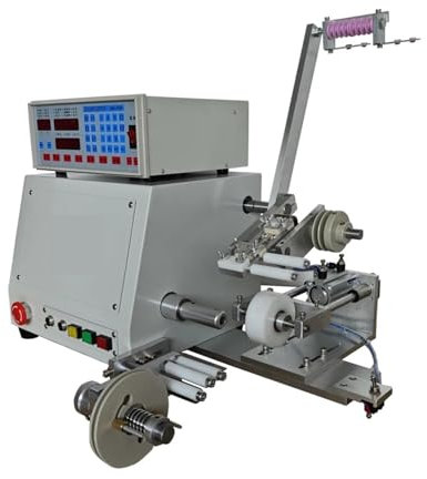 Computer CNC Wire Coil Winding Machine, Wire Size 0.1-2.5mm Cable Winder For New Energy Transformer And Integrated Copper For Motor Coils