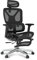 FLEXISPOT Ergonomischer Bürostuhl Schreibtischstuhl mit Fußstütze, 3D-Armlehnen, 3D-Kopfstütze, 5D-verstellbare Rückenlehne, Atmungsaktiver Sitz Belastbar bis 130 kg Arbeitsstuhl, Schwarz