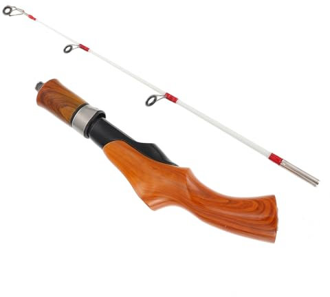 Toddmomy Teleskop-angelrute Für Eisfischen Im Winter Aus Fiberglas Langlebig Und Praktisch Für Outdoor-aktivitäten Mit Wissenschaftlicher Struktur Für Besseren Schutz