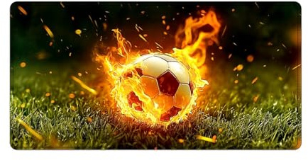 artslion Mouse Mat Large Mouse Pad 40x80cm Non-Slip Base Smooth Surface – Extended Desk Mat Football Lawn Designs Gaming Mouse pad