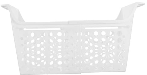 PRETYZOOM Panier de Congélateur Coffre Extensible avec Drainage Organisateur Réglable pour Rangement Alimentaire Panier de Rangement Ajustable pour Congélateur Coffre