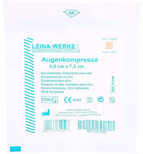 AUGENKOMPRESSEN 56x70 mm steril 5 St