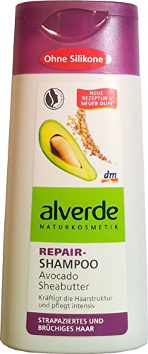Alverde Avocado and Sheabutter Repair Shampoo Ohne Silicone 200ml