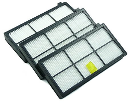 Hannets Filtro di ricambio di alta qualità compatibile per iRobot Roomba modello 960 I iRobot Roomba HEPA filtro aspirapolvere robot di ricambio I Roomba accessori robot aspirapolvere set di