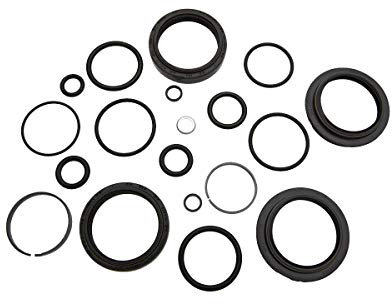RockShox Am Fork Service Kit, Basic (Inclut Anti-poussière, Anneaux En Mousse, Joints Toriques) Recon Argent TK C1 (Non Boost), Forcella Ammortizzata. Unisex, Nero, Taglia Unica