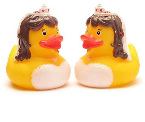 Duckshop I Badeente lesbisches Brautpaar I Quietscheentchen I Quietscheente