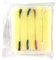 High Quality Phono-Kabel Set Transparent für Headshell Tonabnehmer Systeme/Tonkopf-Kabel