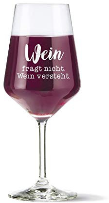 GILDE Glas Weinglas Wein fragt ... 500ml 46810