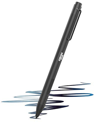 KSW KINGDO Stylet tactile 1024 avec niveau de sensibilité à la pression, certificat MPP et étui Microsoft Surface Go Surface Pro 3, 4, 5, 6 Surface Laptop 1, 2, Surface Book 1, 2, Studio 1, 2 Noir