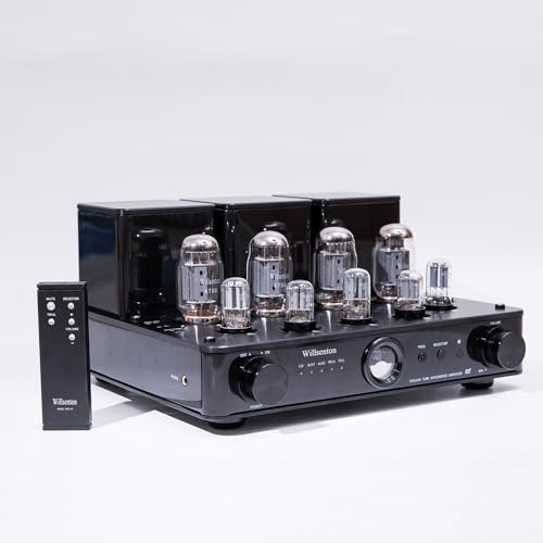 Willsenton R8 KT88/EL34 x4 Tube Integrated AMP Power Amplifier Headphone (Black)