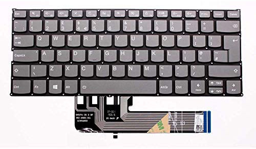 AJPARTS UK New Replacement For LENOVO YOGA 530-14ARR Laptop Backlit UK Layout English QWERTY Keyboard