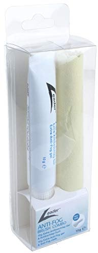Leader Anti-Fog Brush Combo 10g Extra-Antibeschlag Gel & Reinigungstuch