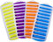 1 X Easy Pop Out Ice Tray/Water Bottle Ice Cube Trays with Easy Push Pop Out Narrow Ice Stick Cubes Assorted Color Silicone Bottom Ice Stick Tray/Jelly Chocolate Maker Silicone Mould Ice Tray