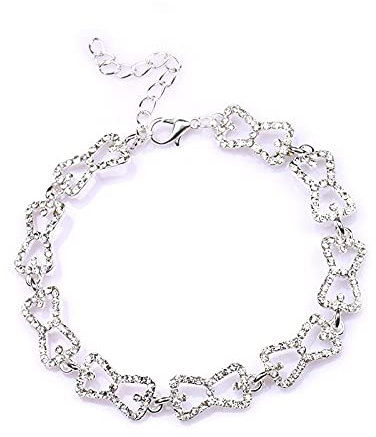 The Vampire Diaries Klaus - Caroline · Forbes Diamantarmband Kristallarmband Hochzeitsschmuck Schleife glänzend