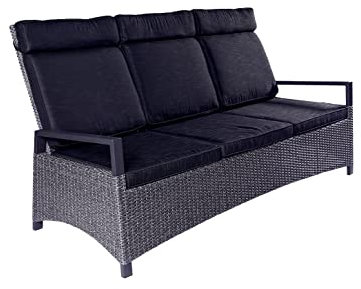 LC Garden »Keramo« Living 3er Sofa Dreisitzer Sofa grau-Mix