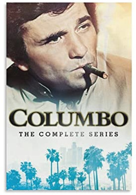 LIANGFANG Columbo Classic Suspense Series Art Poster 4 Home Decor Poster Wandkunst Hängendes Bild Druck Schlafzimmer Dekorative Malerei Poster Raum Ästhetik 40 x 60 cm