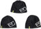 ORTOVOX Unisex Merino Logo Knit Beanie Baskenmütze, Schwarz (Black Raven), Einheitsgröße EU