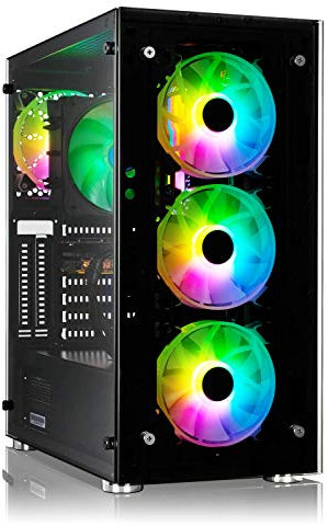 Gaming Upgrade PC Intel i7 12700F 12x 4.90 GHz Turbo, 16GB RAM, RTX 3060 12GB con Caja RGB Gamer con Ventana de Cristal