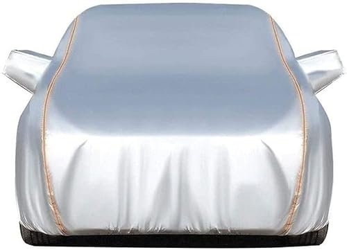 vollgarage Abdeckung Autoabdeckung Für Audi A1 A2 A3 A4 A4L A5 A6 A6L A7 A8 A8L | wasserdichte Frostschutz-Autoabdeckung Kratzfeste Sonnenschutzplane Fürs Auto (Color : Silver, Size : A1)