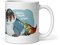 Hochwertige Dodogama Monster Kaffeetasse, 330ml - Ideal für Büro & Kinder, Bedruckt mit Anime Motiv, Langlebig, Farbecht, Geschenk