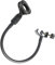 WHAMVOX Supporto per Microfono C Type con Clip Creativa Ripiano Porta Microfono Design Nero per Asta Microfono Usb Tradizionale