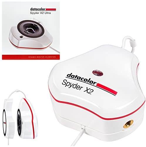 Datacolor Spyder X2 Ultra: High-Brightness Monitor Colour Calibrator for Photos, Video & Digital Design Work. Ensures colour accuracy and consistency for monitors