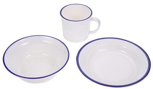 Anneome 1 Set Kreativer Speiseteller, Schüssel, Tasse, Essgeschirr mit Schalen und Boho-Tassen für ein stilvolles Esserlebnis